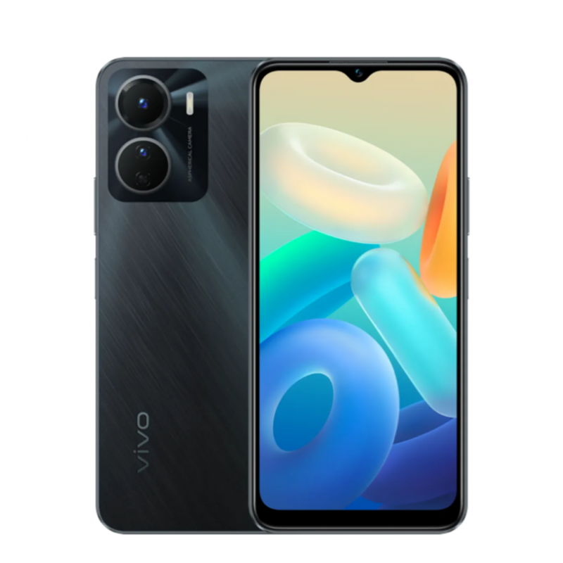 Vivo Y16 Stellar Black