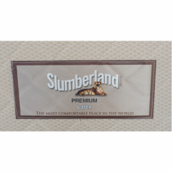 Slumberland Premium Latex Single 107x190 cm Beige Border