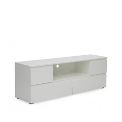 Image Low TV Cabinet White Color 002630