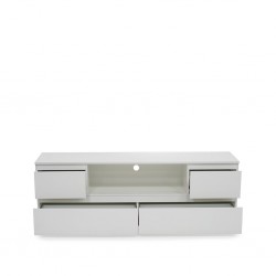 Image Low TV Cabinet White Color 002630