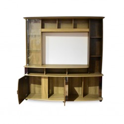 Roma High TV Cabinet Teak Particle Board