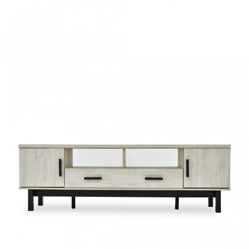 Movie Low TV Cabinet PB White Wash