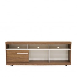 Havana Low TV Cabinet Off/White Particle Board