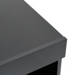 Onix Low TV Cabinet High Gloss Black