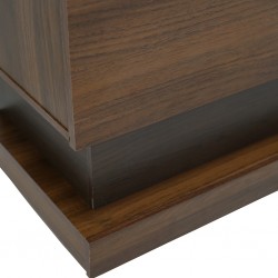 Fusion Low TV Cabinet Nogal/Walnut