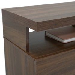 Fusion Low TV Cabinet Nogal/Walnut