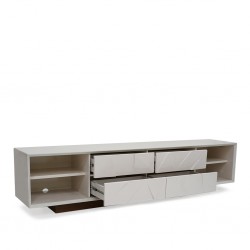 Domani Low TV Cabinet 3D Piramide