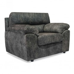 Maurizio 1 Seater Grey Col  Fabric