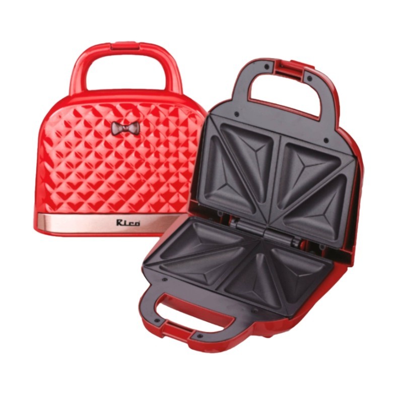 Rico TS1904 Red Toaster Sandwich Maker