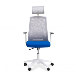 Stellar Celosia High Back Office Chair Light Grey