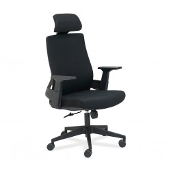 Stellar Chicory High Back Office Chair Black