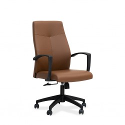 Stellar Clarkia Medium Back Office Chair Brown