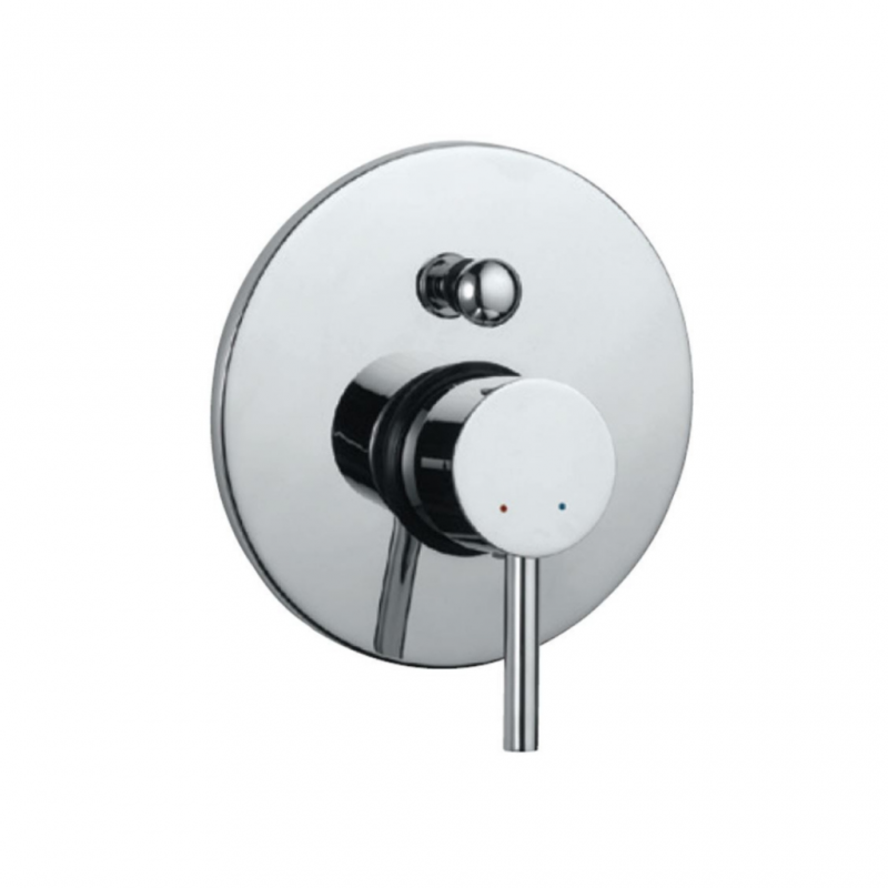 Florentine Single Lever Hi Flow In Wall Diverter FLR-CHR-5079NK