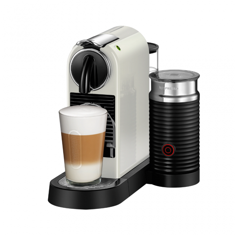 Nespresso CitizAero D123 White Coffee Machine 2YW - 10003982 "O"