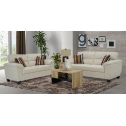 Vorino Sofa 3+2 Ivory Colour