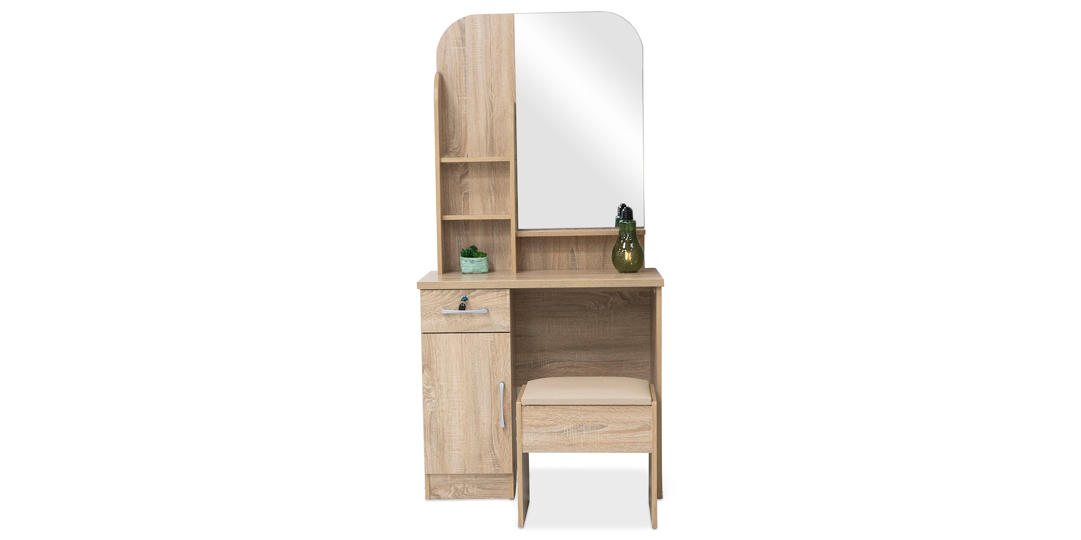 Mirabella Bedroom Set 180x200 cm Sonoma Oak