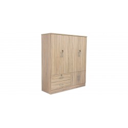 Mirabella Bedroom Set 180x200 cm Sonoma Oak