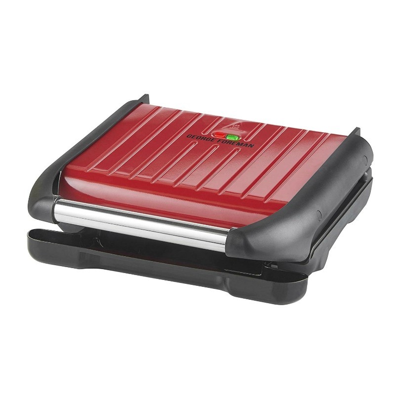 George Foreman 25040 Red Steel Family Grill George Foreman 25040 Red Steel Family Grill