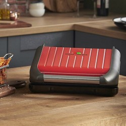 George Foreman 25040 Red Steel Family Grill