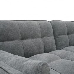 Reina Sofa Bed Grey Fabric