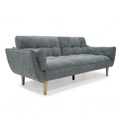 Reina Sofa Bed Grey Fabric