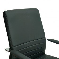 Stellar Alera Medium Back Office Chair PU Black