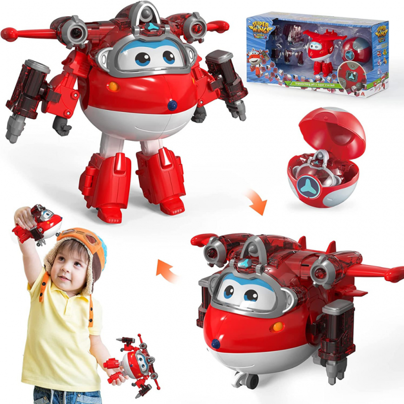 Super Wings Transforming Jett & Ball Iron Power EU760963