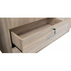 Mirabella Bedroom Set 180x200 cm Sonoma Oak