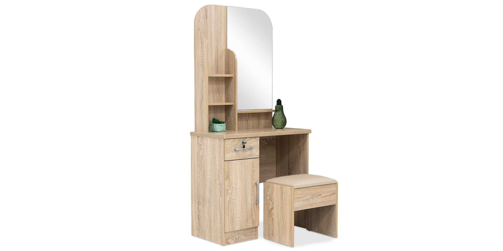 Mirabella Bedroom Set 180x200 cm Sonoma Oak