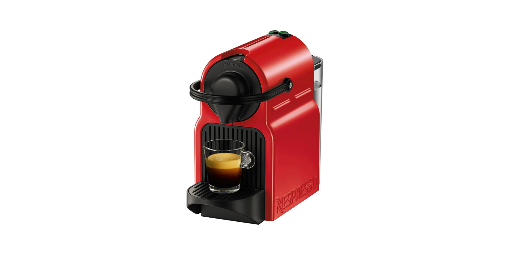 Nespresso Inissia Red C40 Non Milk 2YW Coffee Machine 10003052