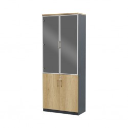 Stellar Lupin Filling Cabinet Wood & White