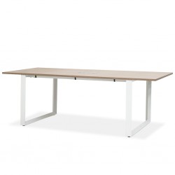 Stellar Barcelona Meeting Table Dark Grey