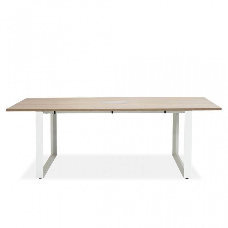 Stellar Barcelona Meeting Table Dark Grey