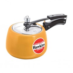 Hawkins CMY50 5L Contura Mustard Yellow Ceramic Coated Pressure Cooker
