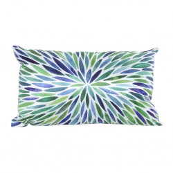 Cushion 30x50 cm Blue & Green