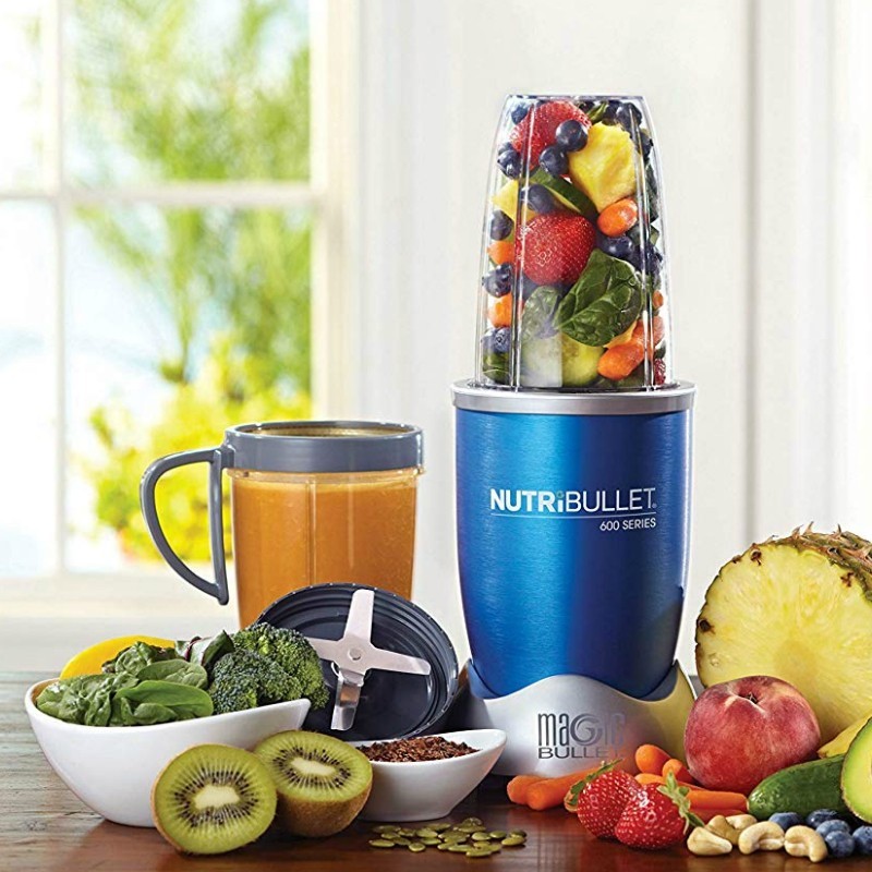Nutribullet NBR0812B 600W 8pcs Set Blue