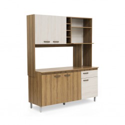 Star Kitchen Cabinet Amendao/Nature 5 Drs & 1 Drawer