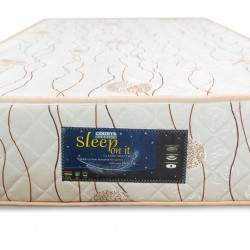 Sleep On It Classic Double 150x190 cm Microquiled Creme & Brown