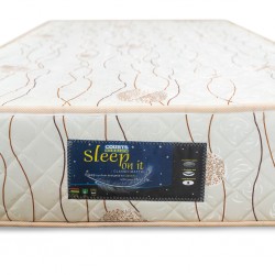 Sleep On It Classic King 180x200 cm Microquiled Creme & Brown