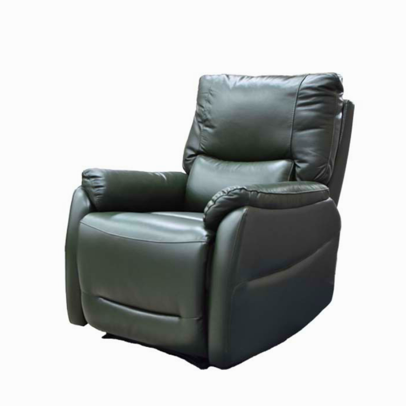 Yashan Recliner Leather+PVC Green Color