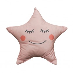 Star cushion Pink 45x42cm