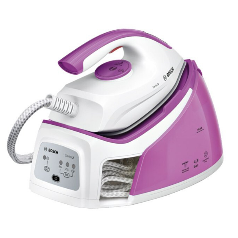 Bosch TDS2110 2400W White/Pink Steam Station "O" Bosch TDS2110 2400W White/Pink Steam Station "O"