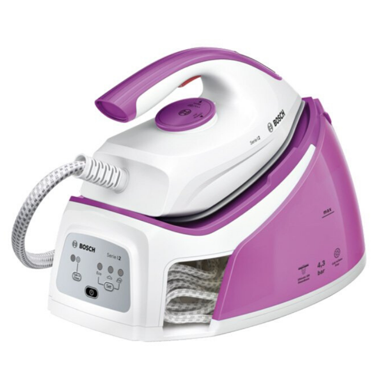 Bosch TDS2110 2400W White/Pink Steam Station "O"