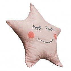 Star cushion Pink 45x42cm