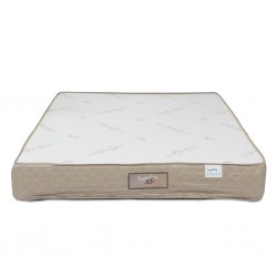 Slumberland Premium Latex Queen Size 160x200 cm Microquiled White & Brown