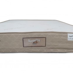 Slumberland Premium Latex Queen Size 160x200 cm Microquiled White & Brown