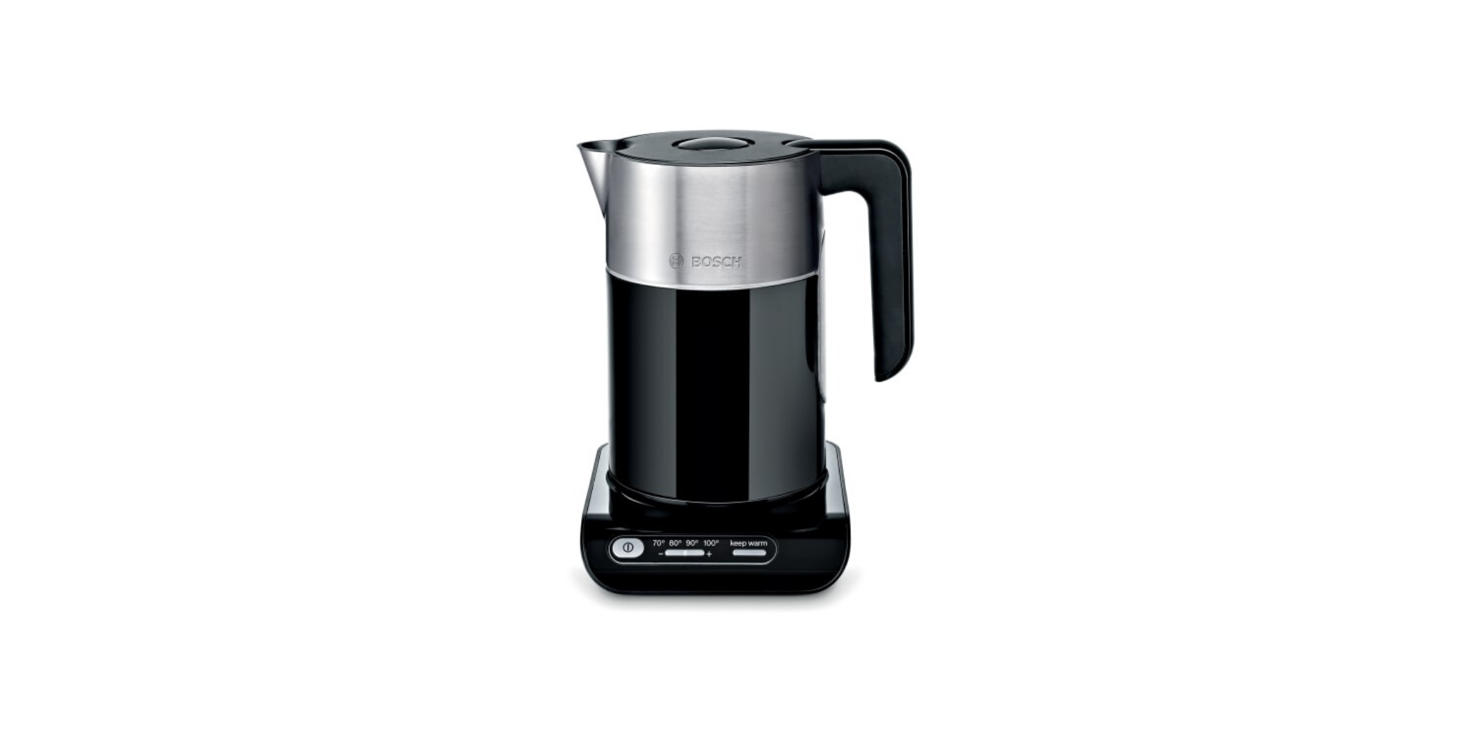 Bosch TWK8613P 1.5L Blk/S.Steel Styline Kettle