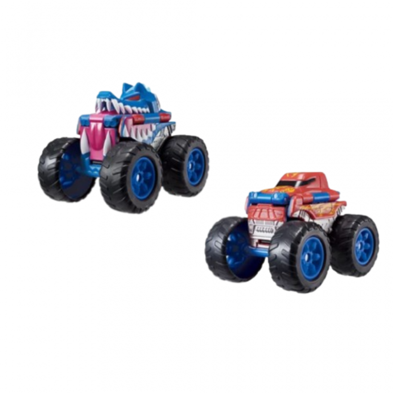 Transracers 2-in-1 Flip Vehicle Monster Wolf Truck - YW463875A-01 Transracers 2-in-1 Flip Vehicle Monster Wolf Truck - YW463875A-01