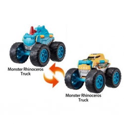 Transracers 2-in-1 Flip Vehicle Monster Rhinoceros Truck - YW463875A-03