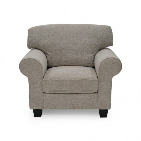 Vixon Accent Chair Beige Color Fabric